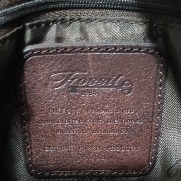 Fossil Brown Shoulder Bags - Picture 2 of 2